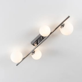 Lustră LED aplicată Brilagi MILLA 4xG9/3W/230V crom lucios/alb