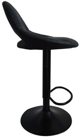 Scaun tip bar Losarr (negru) . 1116409