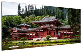 Tablou - mănăstire budhistică (120x50 cm), în 40 de alte dimensiuni noi