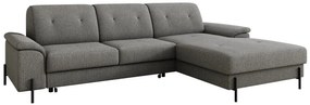 Colțar Comfivo 133Cutie de pat, 268x185x90cm, 120 kg, Picioare: Plastic, Metal