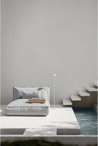 Șezlong de grădină Blomus Coal, 120 x 190 cm, gri închis