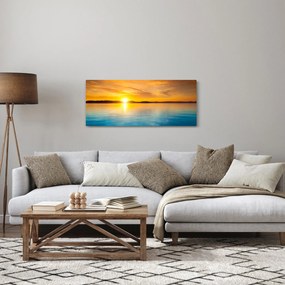 Tablou cu răsărit de soare (120x50 cm)