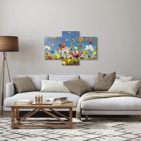 Tablou cu luncă înflorită (90x60 cm)
