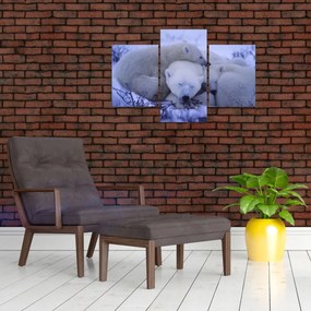 Tablou - Urși polari (90x60 cm)