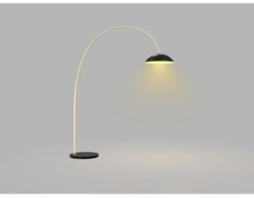 Lampadar LED dimabil Wofi 3001-104 ROSCOFF LED/21W/230V negru/auriu