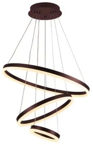 Lustră LED dimabilă pe cablu LED/85W/230V 3000-6500K + telecomandă