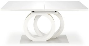 Masa extensibila Galardo alba – L160-200xl90xh76 cm