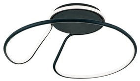 Lustra LED aplicata stil minimalist CLAIRE neagra