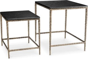 Set de 2 masute design LUX realizate manual Ferndale