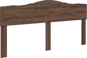 vidaXL Tăblie cap Stejar închis 200 cm Lemn compozit