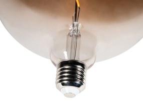 Set de 5 becuri LED E27 dimabile G170 maro 4,9W 130 lm 1800K