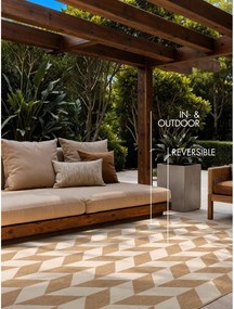 Covor pentru exterior și interior crem/în culoare naturală 120x170 cm Haringey Terrick – Ted Baker