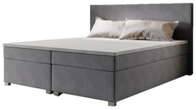 Expedo Pat Boxspring ISLAND + somieră + saltea + topper, 140x200, Cosmic 160