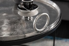 Set de 2 masute design industrial Elements Oriental