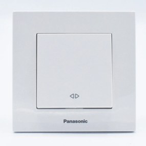 Intrerupator cap cruce Karre Plus Panasonic, ST, alb