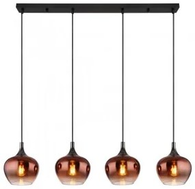 Suspensie 4 becuri E27 MAXY 15548-4HG Globo