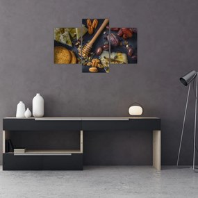 Tablou cu cu fructe uscate (90x60 cm)