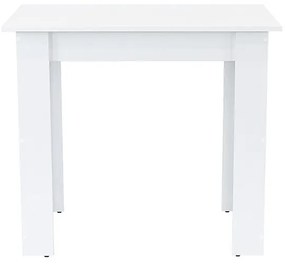 Masă de dining Yorki Standard 86x60 cm albă