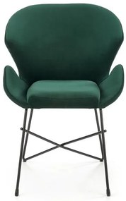 Scaun K458 catifea Verde – H82 cm