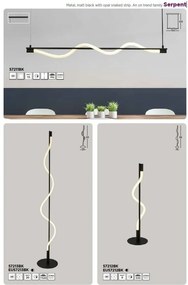 Lustra LED design modern minimalist Serpent