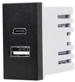 Modul Priza USB A+C 1M LUXION, Standard Italian