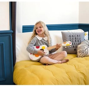 Janod - Chitară pentru copii CONFETTI, 6 corzi