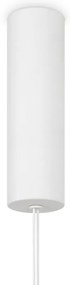 Lustra LED, pendul design modern Supersymmetry alb 88,6cm