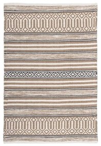 Covor bej lavabil din bumbac 60x90 cm – Casa Selección