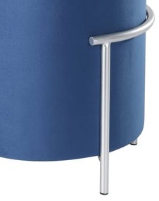 Taburet Eglo 424137 MASHIKE 46x41 cm albastru/crom