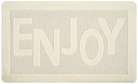 Covoraș de baie crem 60x100 cm Enjoy – Foutastic