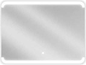 Mexen Nida oglindă de baie iluminată 80 x 60 cm, LED 6000K, antiaburire - 9806-080-060-611-00