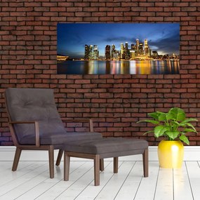 Tablou cu zgârie norii (120x50 cm)
