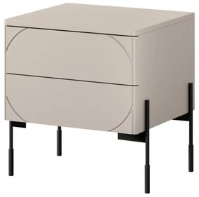 Măsuță de noptieră Sonatia 45 - cașmir