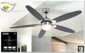 Lustra Ventilator cu palete ventilatie in doua culori Azura 0308 GL