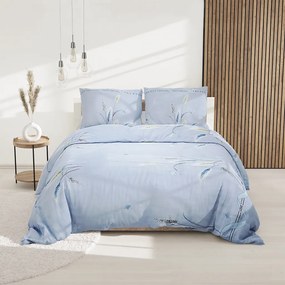 Lenjerie de pat din microfibra Culoare albastru DAMIR + husa de perna 40x50 cm gratuit