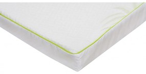 Topper saltea Aloe Vera Therapy Memory Arctic Gel 7 zone de confort, Green Future, 80x190 cm