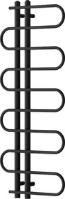 Mexen Kiso radiator decorativ pentru baie 1250 x 500 mm, 256 W, negru - W114-1250-500-00-70