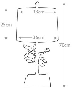 Lampă de masă AUDUBON Elstead GN-AUDUBON-PARK-TL PARK 1xE27/60W/230V