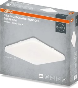Osram - Plafonieră LED CEILING SQUARE, 36W/230V, 4000K, 38x38 cm, albă