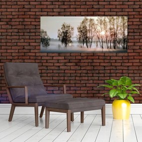 Tablou - Dimineața mohorâtă (120x50 cm)