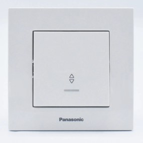 Intrerupator cap scara cu led Karre Plus Panasonic, ST, alb