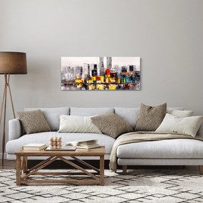 Tablou -Pictura orașului (120x50 cm)