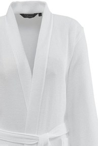 Halat de casă gofrat unisex PIQUE S Bej deschis / Light beige