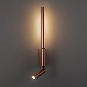 BRILAGI -LED Aplică de perete cu spot VIXON LED/3W/230V + LED/5W, finisaj bronz, CRI 90