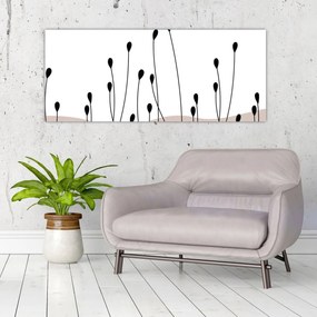 Tablou - Pajiște grafică N⁰1 (120x50 cm)