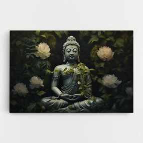 Tablou Canvas, 50x70cm, Dormitor si Living, Moderne, Buddha, Proud Buddha Statue