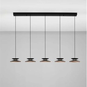 Lustra cu 5 pendule LED design modern Morfi