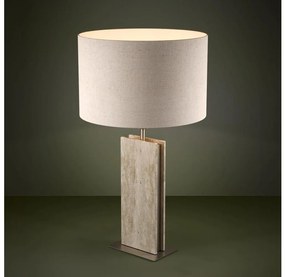 Lampă de masă Eglo 390408 BELESAR 1xE27/40W/230V bej