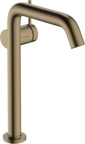 Baterie lavoar inalta bronz periat Hansgrohe Tecturis S 240 Fine CoolStart EcoSmart+