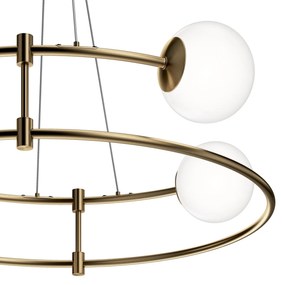 Lustra design ultramodern minimalist Balance 4L auriu